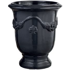Terakota saksija ‘Anduze’ Antracite 50cm